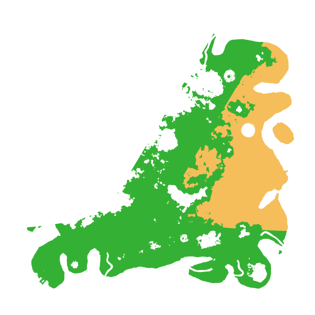 Biome Rust Map: Procedural Map, Size: 4000, Seed: 21000
