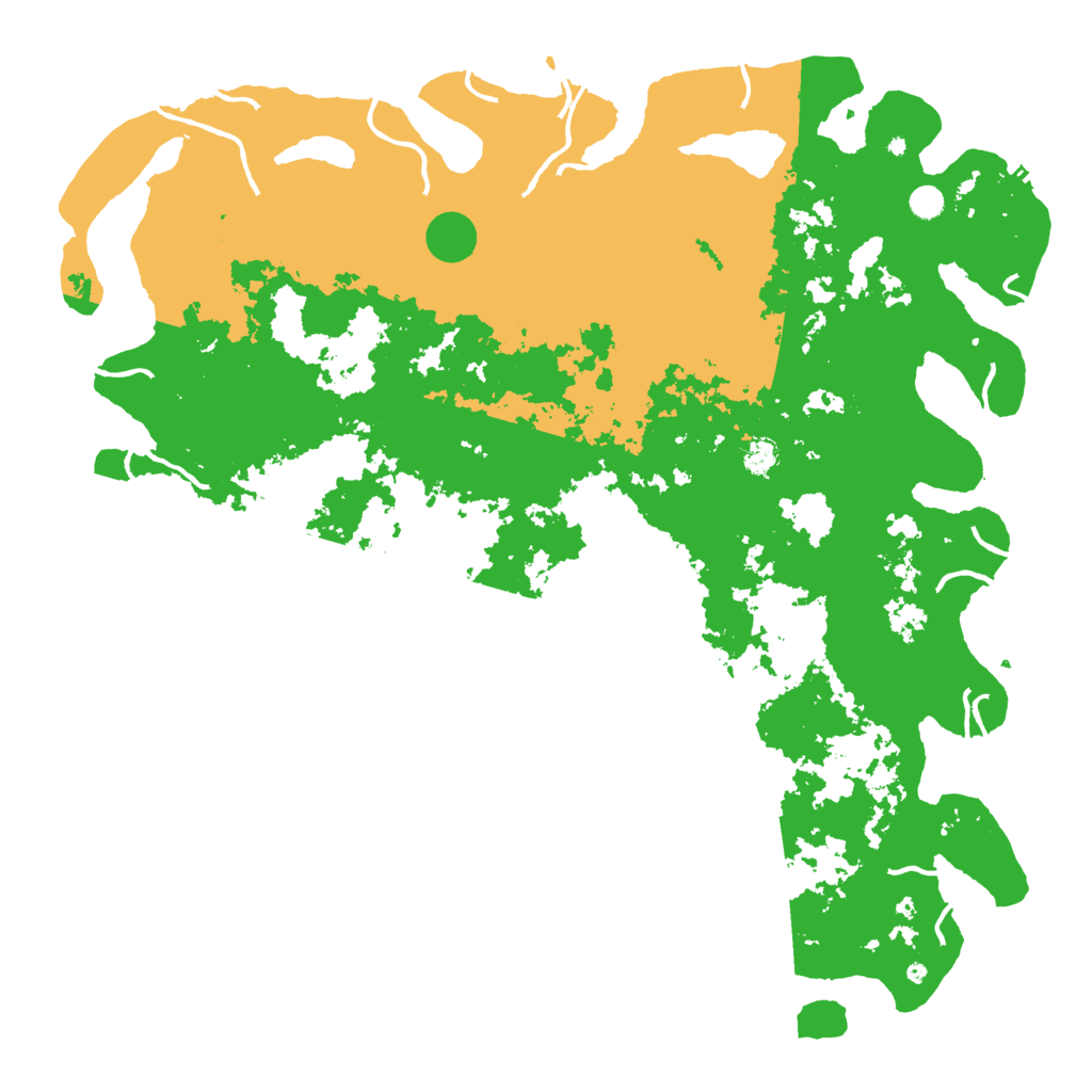 Biome Rust Map: Procedural Map, Size: 5674, Seed: 2147483647