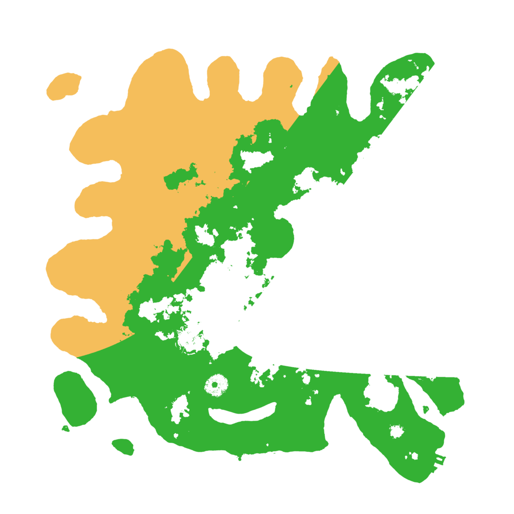 Biome Rust Map: Procedural Map, Size: 3500, Seed: 827265377