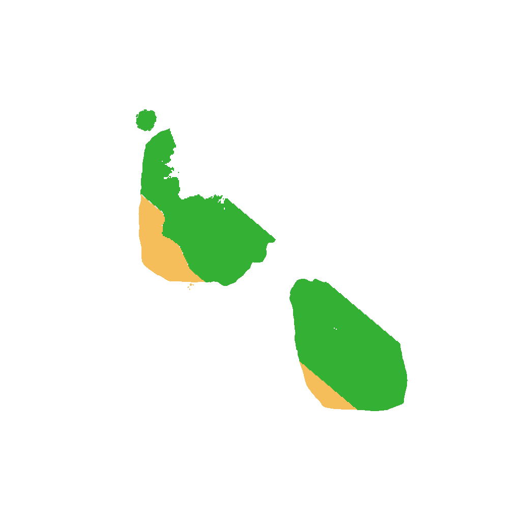 Biome Rust Map: Procedural Map, Size: 1000, Seed: 99917