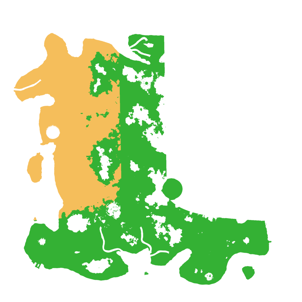 Biome Rust Map: Procedural Map, Size: 4000, Seed: 3549