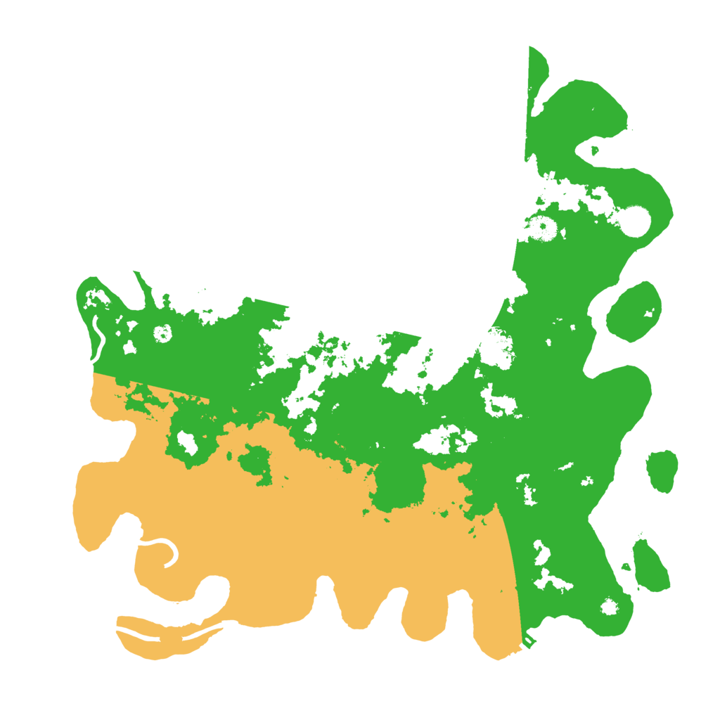 Biome Rust Map: Procedural Map, Size: 4000, Seed: 3542