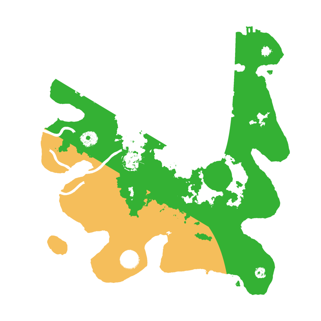 Biome Rust Map: Procedural Map, Size: 3000, Seed: 6011970
