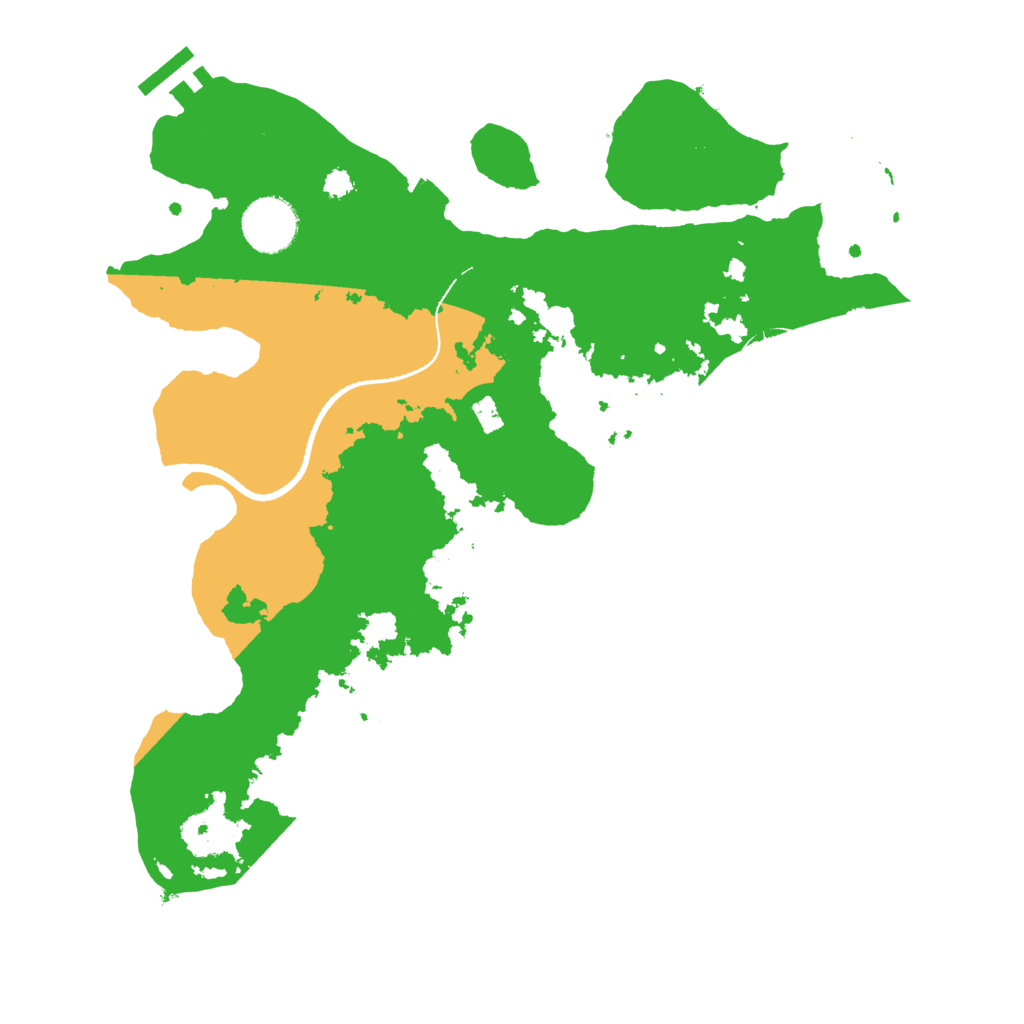Biome Rust Map: Procedural Map, Size: 3250, Seed: 5913743