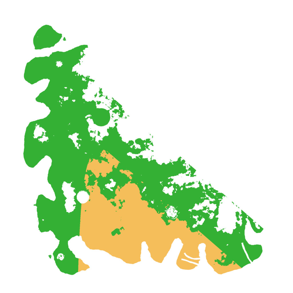 Biome Rust Map: Procedural Map, Size: 4300, Seed: 24