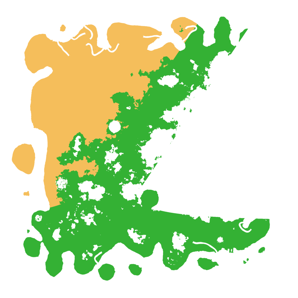 Biome Rust Map: Procedural Map, Size: 4500, Seed: 995796749