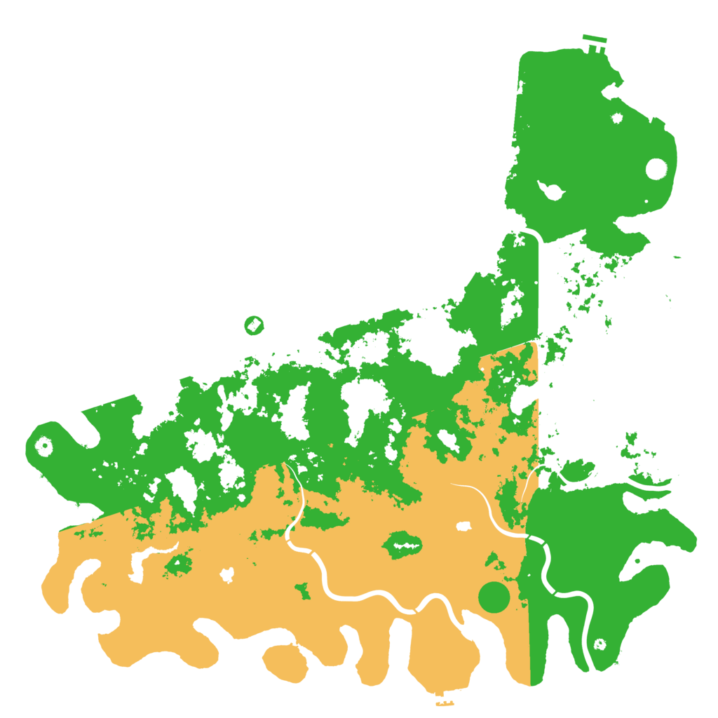 Biome Rust Map: Procedural Map, Size: 6000, Seed: 682963