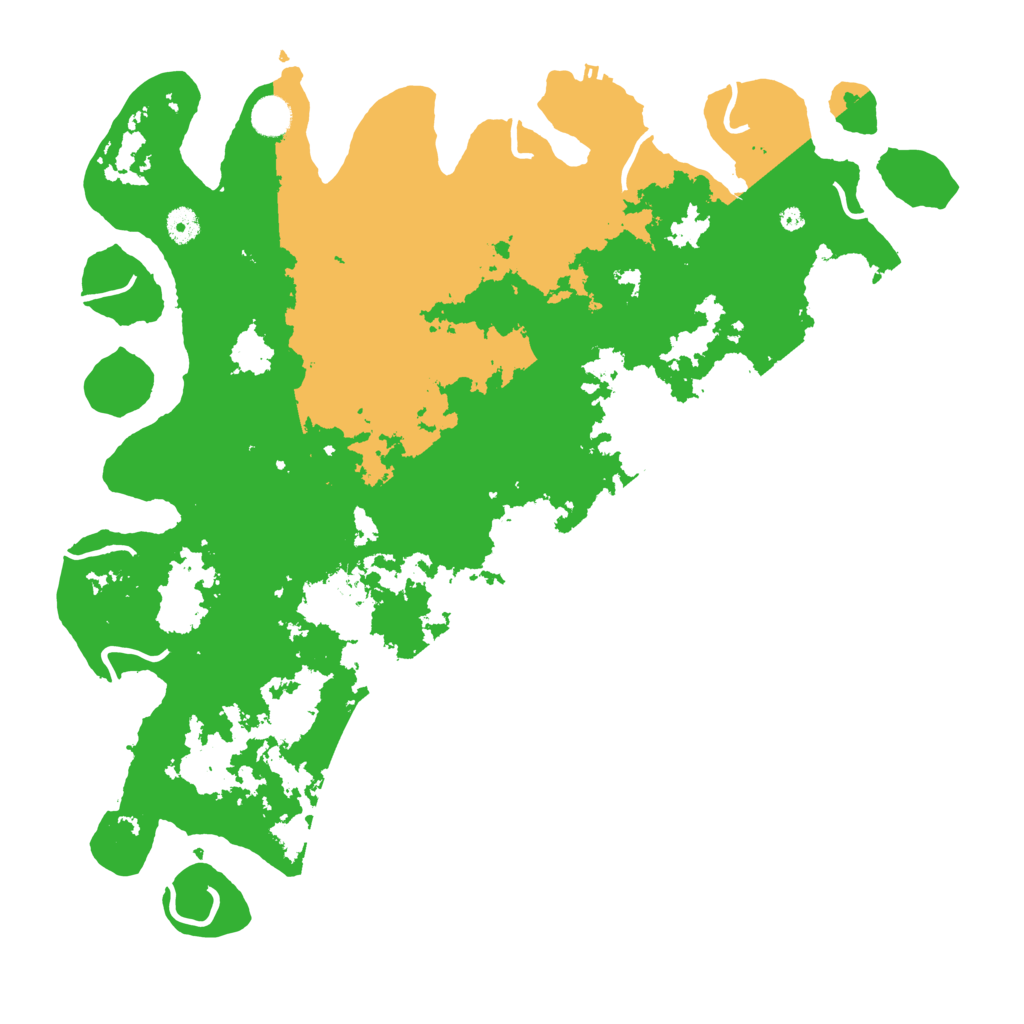 Biome Rust Map: Procedural Map, Size: 4500, Seed: 1512345464