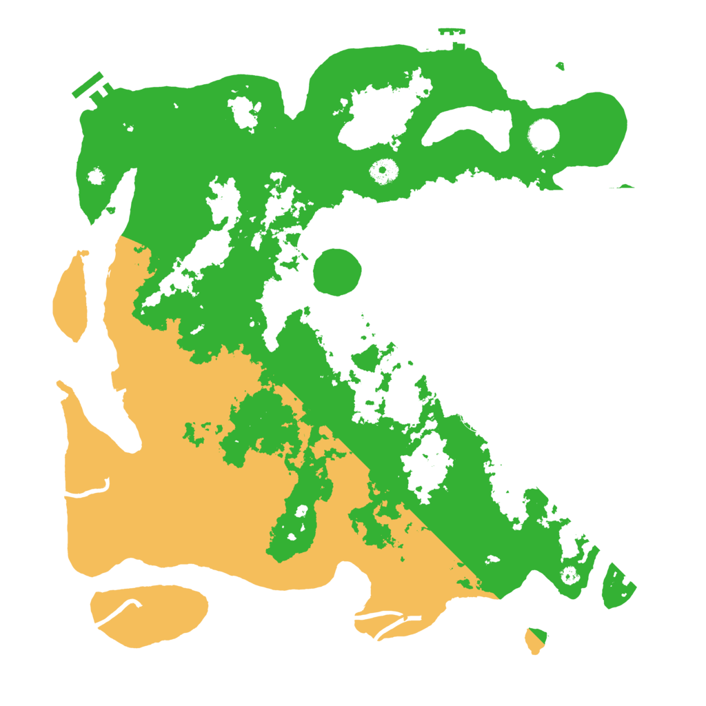 Biome Rust Map: Procedural Map, Size: 4000, Seed: 98454846