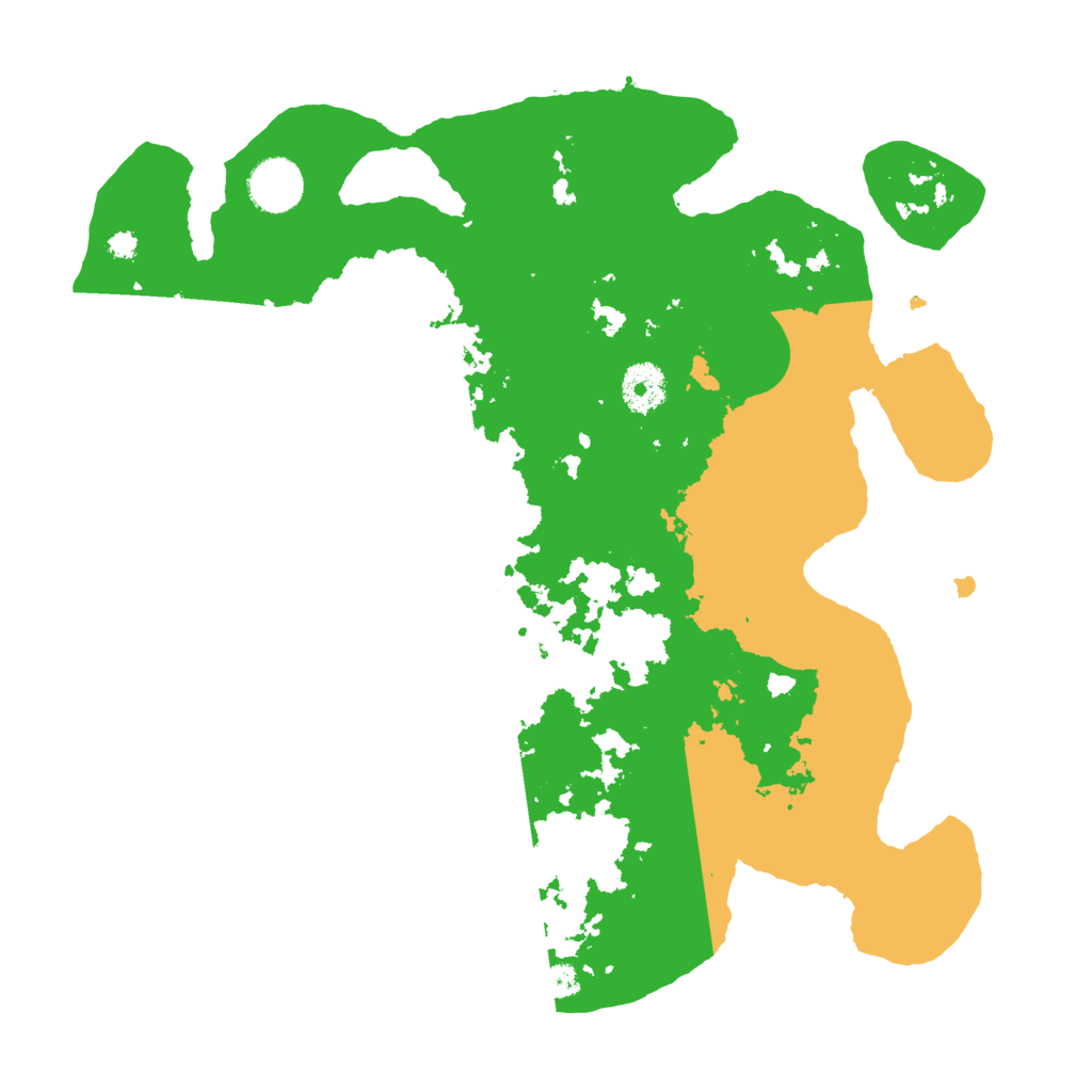 Biome Rust Map: Procedural Map, Size: 3500, Seed: 2028197161