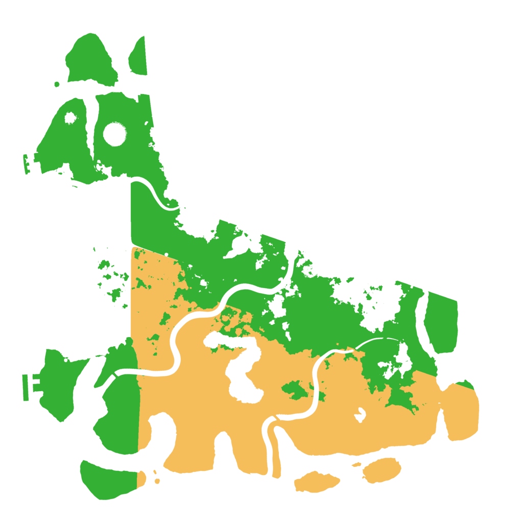 Biome Rust Map: Procedural Map, Size: 4000, Seed: 1388406763