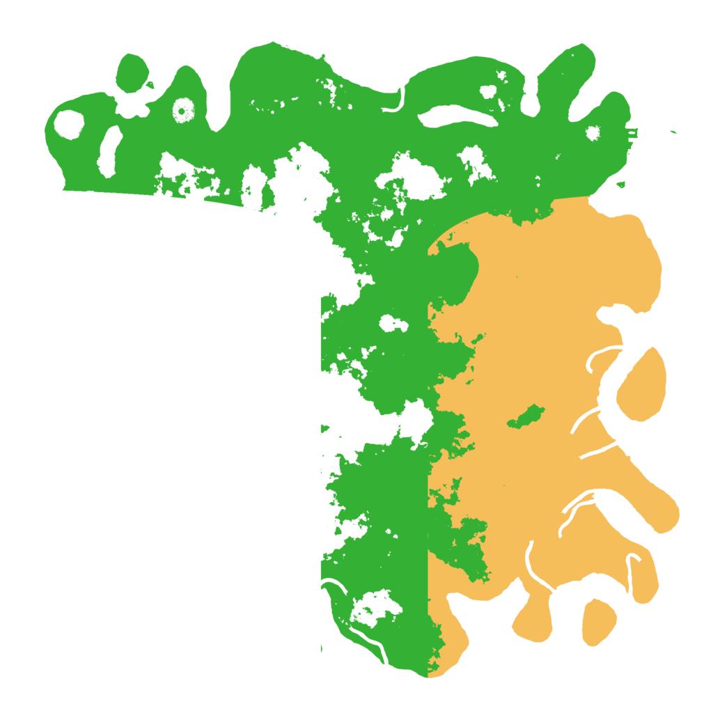 Biome Rust Map: Procedural Map, Size: 4500, Seed: 5560601
