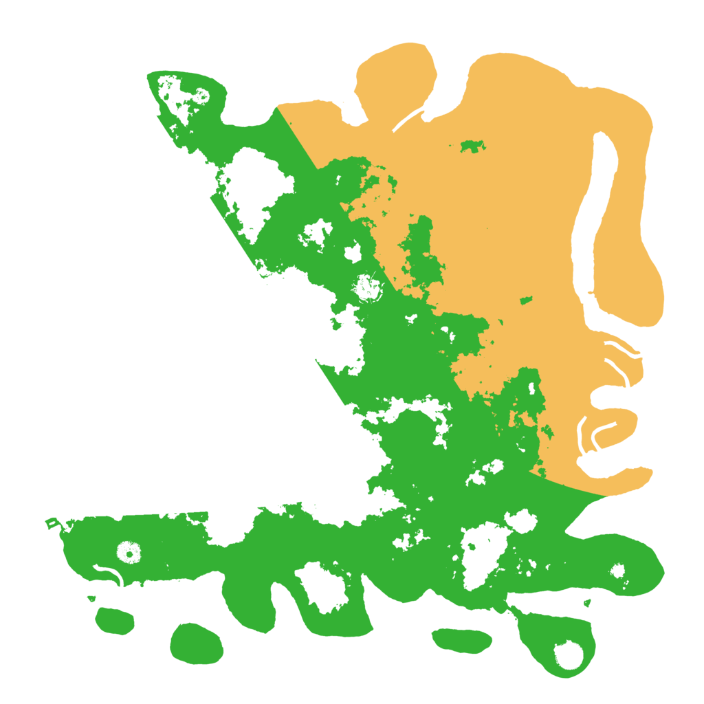 Biome Rust Map: Procedural Map, Size: 4500, Seed: 6398967