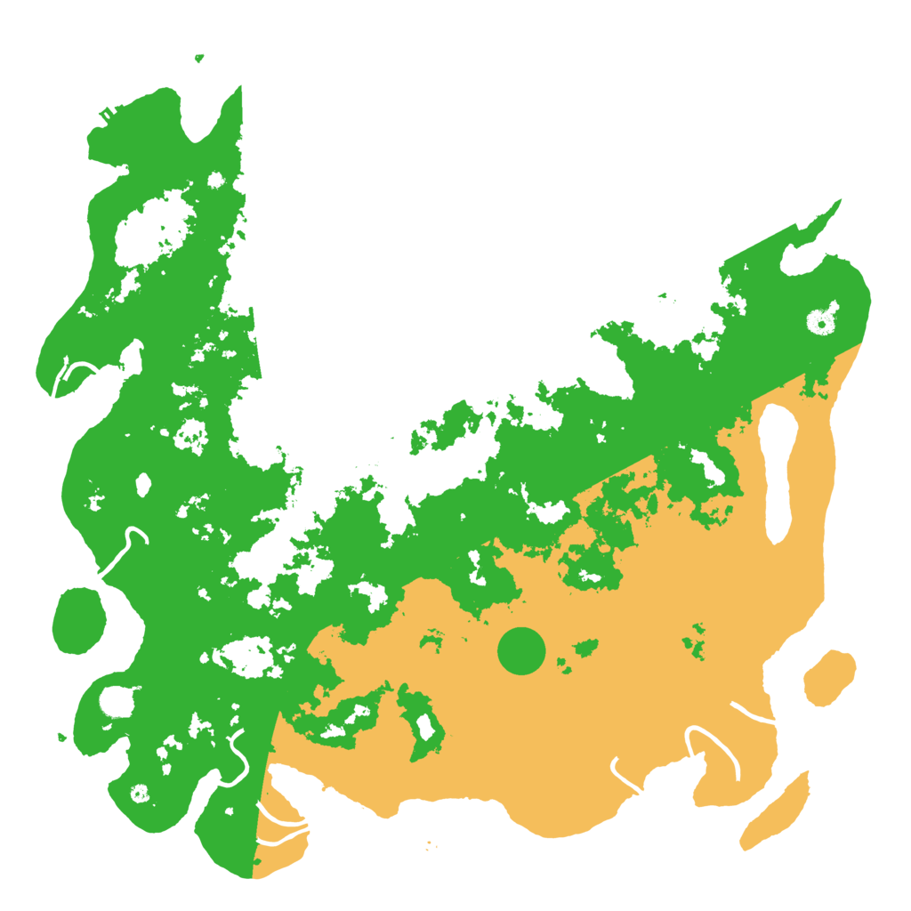 Biome Rust Map: Procedural Map, Size: 5000, Seed: 1524959088