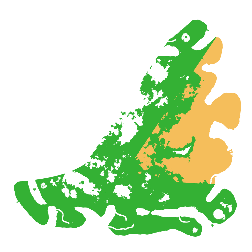 Biome Rust Map: Procedural Map, Size: 4500, Seed: 5933795