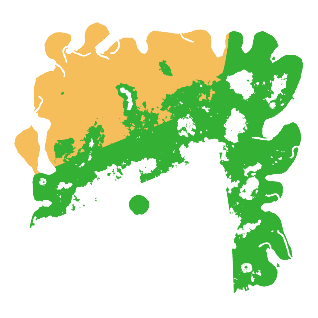 Biome Rust Map: Procedural Map, Size: 4500, Seed: 1684709