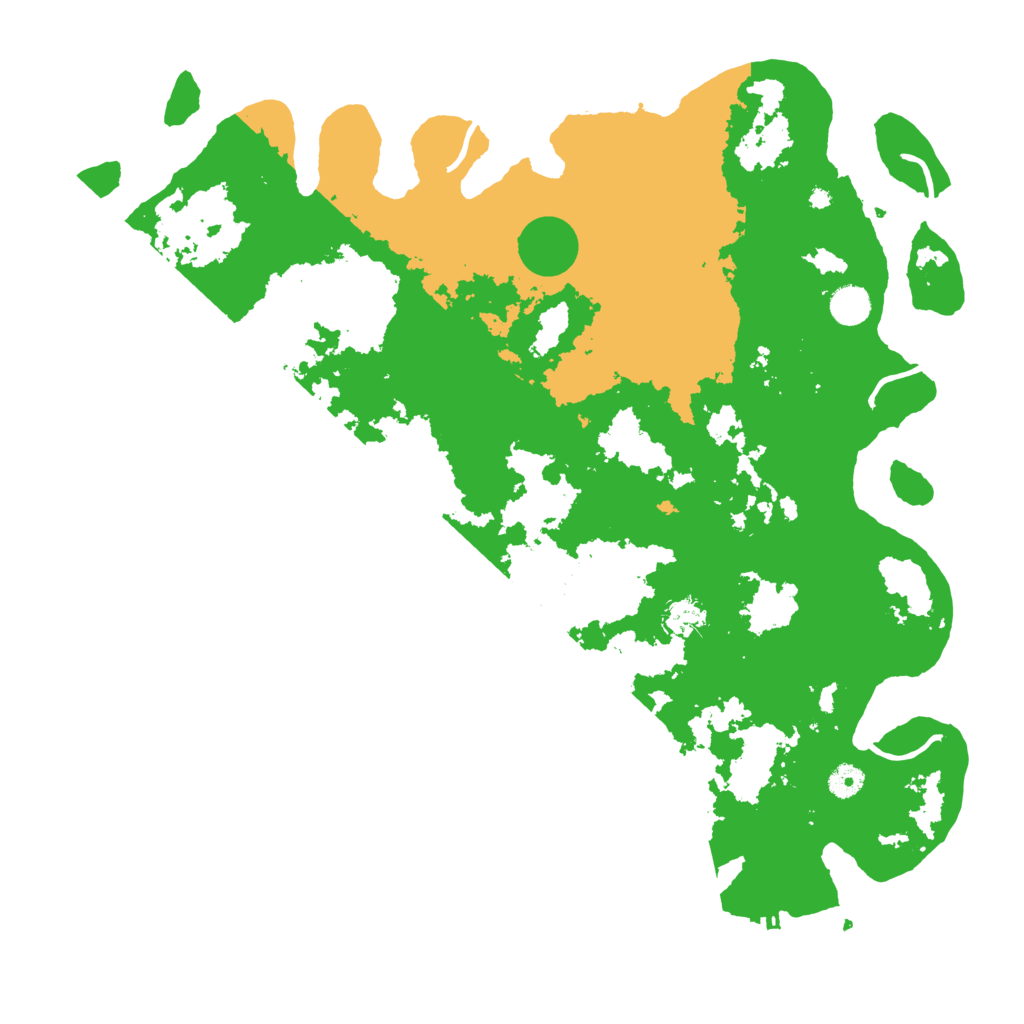 Biome Rust Map: Procedural Map, Size: 4500, Seed: 2523451