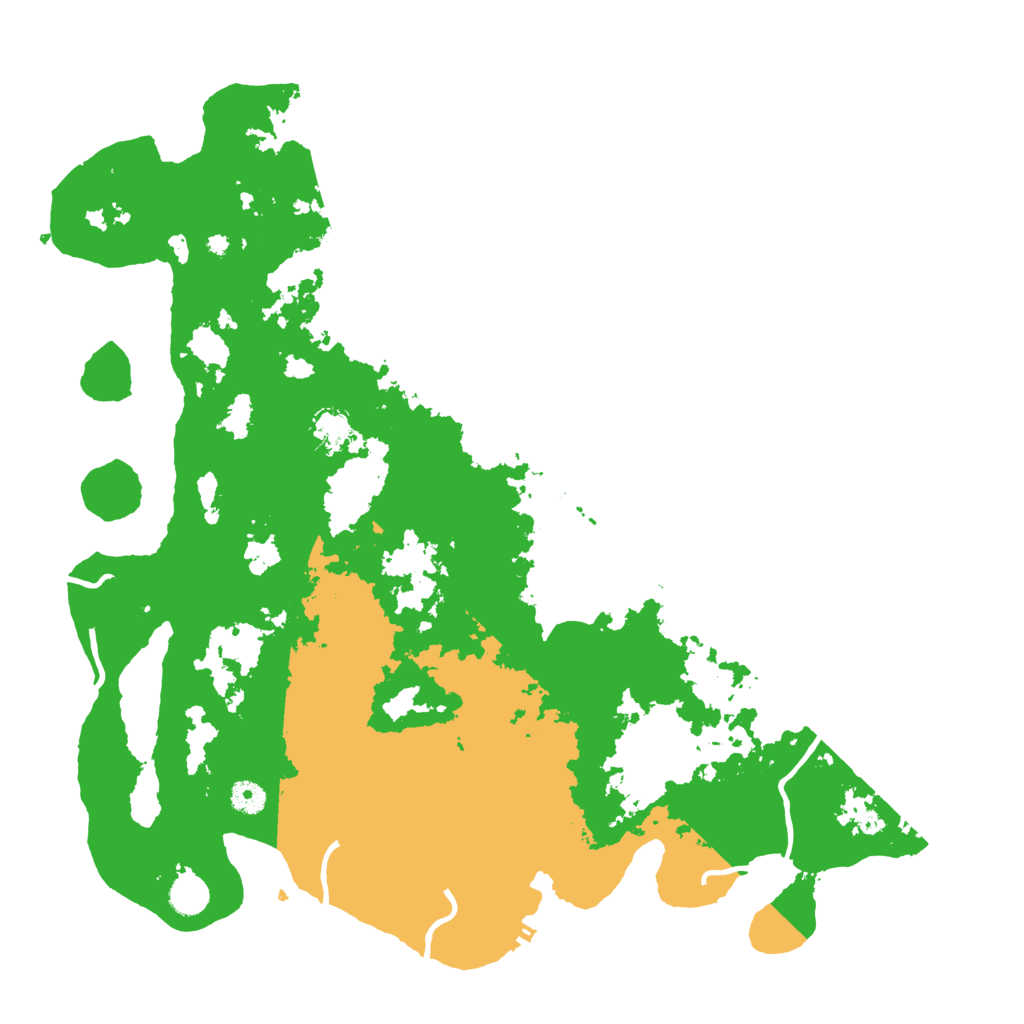 Biome Rust Map: Procedural Map, Size: 4500, Seed: 1530749033