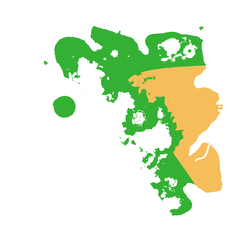 Biome Rust Map: Procedural Map, Size: 3000, Seed: 386745745