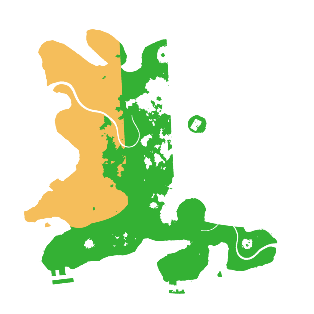 Biome Rust Map: Procedural Map, Size: 3000, Seed: 2091797872