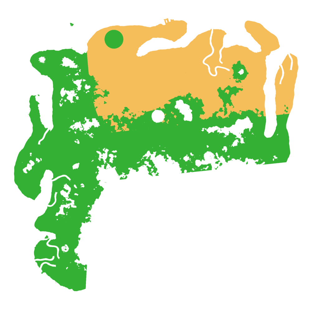 Biome Rust Map: Procedural Map, Size: 4500, Seed: 940359823