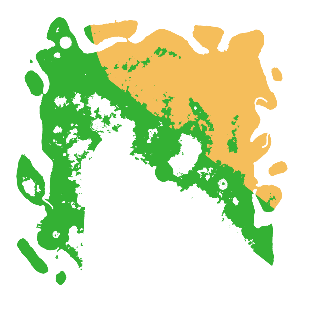 Biome Rust Map: Procedural Map, Size: 4500, Seed: 6122375