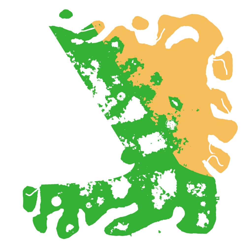 Biome Rust Map: Procedural Map, Size: 4500, Seed: 1677043