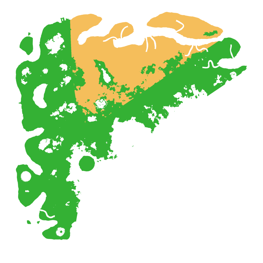 Biome Rust Map: Procedural Map, Size: 4500, Seed: 3995512