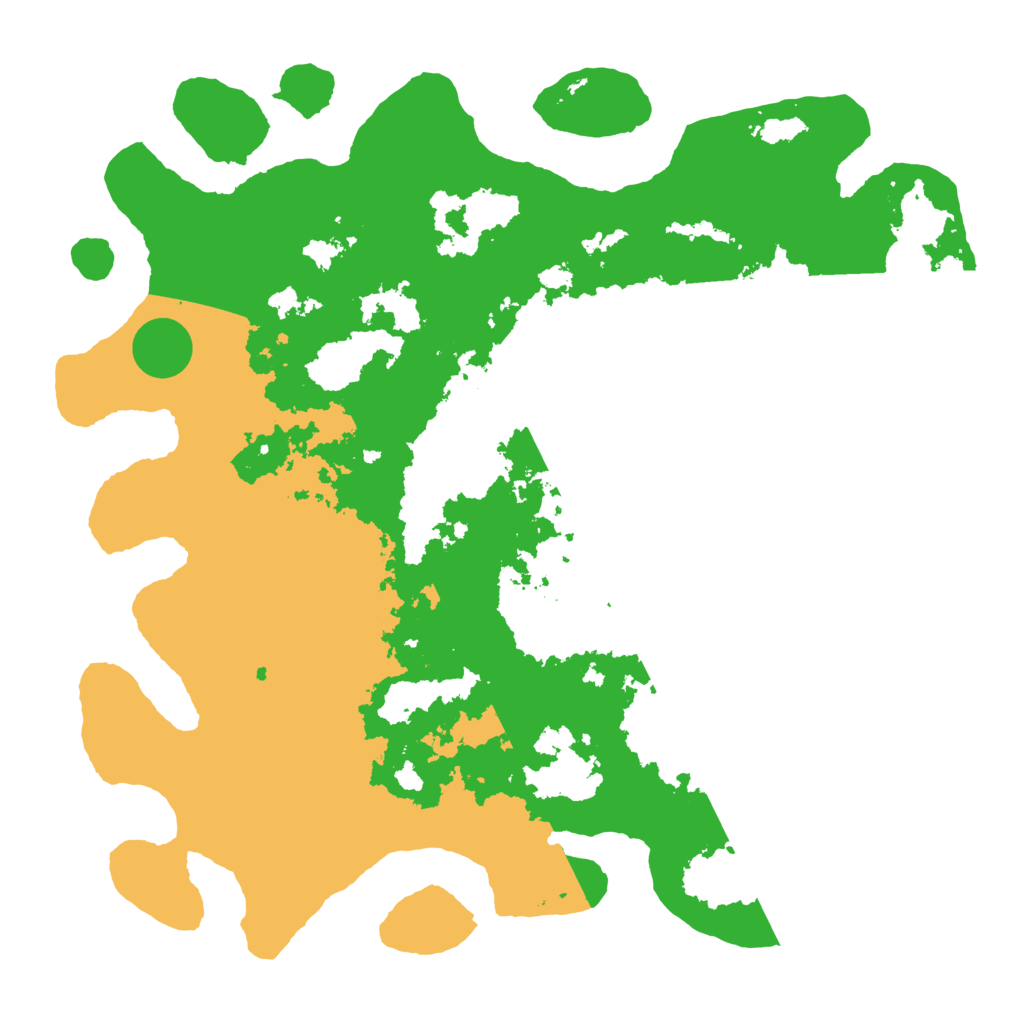 Biome Rust Map: Barren, Size: 4500, Seed: 3008861