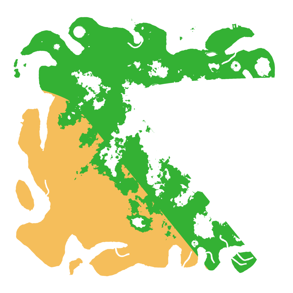 Biome Rust Map: Procedural Map, Size: 4500, Seed: 519518928