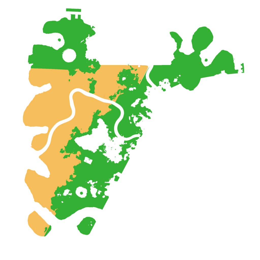 Biome Rust Map: Procedural Map, Size: 3500, Seed: 1605905495
