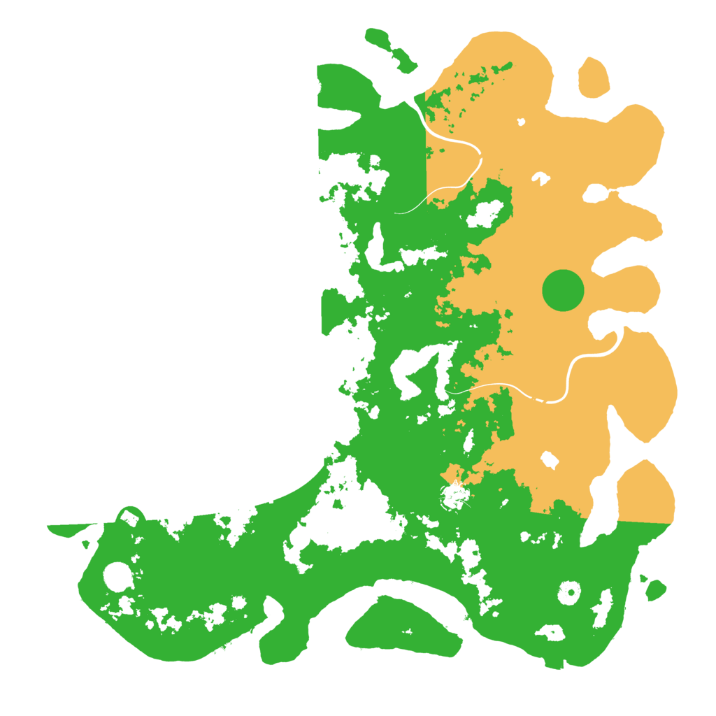 Biome Rust Map: Procedural Map, Size: 4500, Seed: 4022679