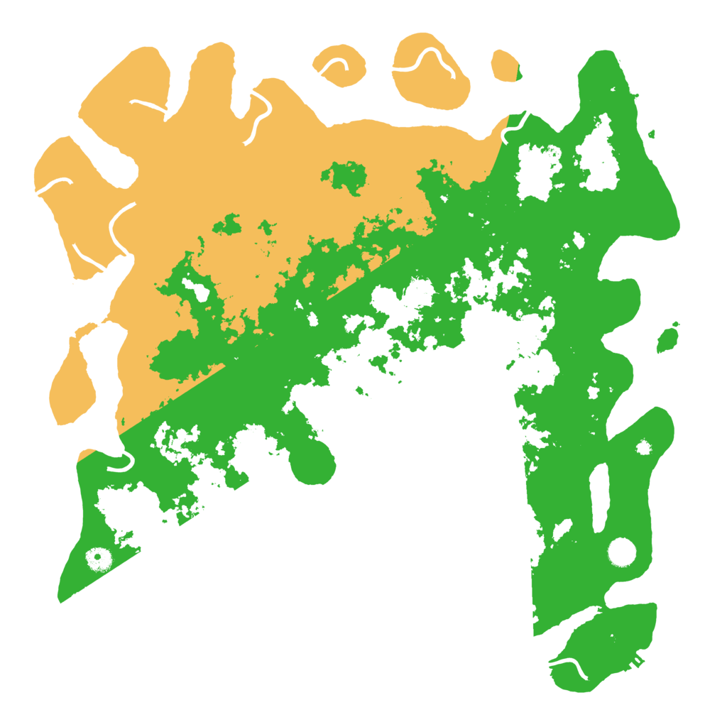 Biome Rust Map: Procedural Map, Size: 4500, Seed: 2146827