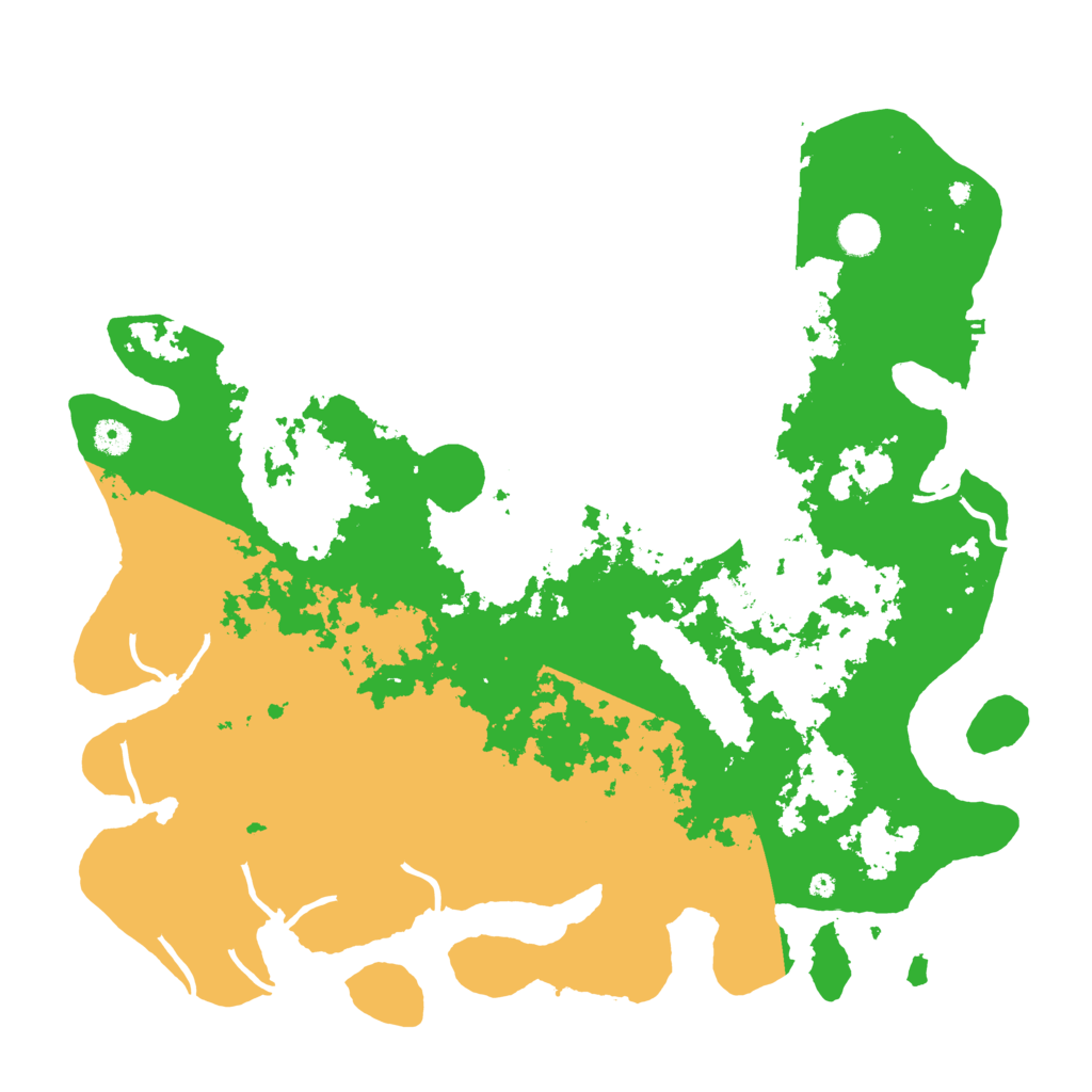 Biome Rust Map: Procedural Map, Size: 4500, Seed: 897458