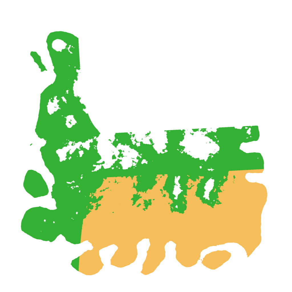 Biome Rust Map: Barren, Size: 4500, Seed: 1437925