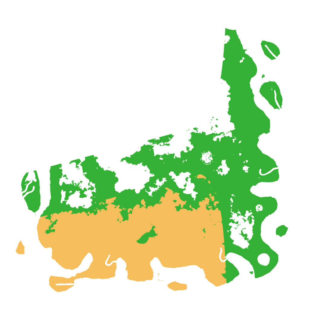 Biome Rust Map: Procedural Map, Size: 4500, Seed: 6204548