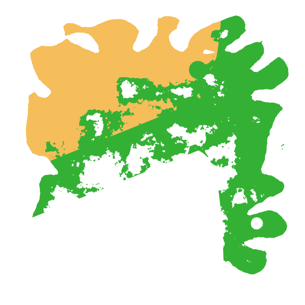 Biome Rust Map: Barren, Size: 4500, Seed: 4639594