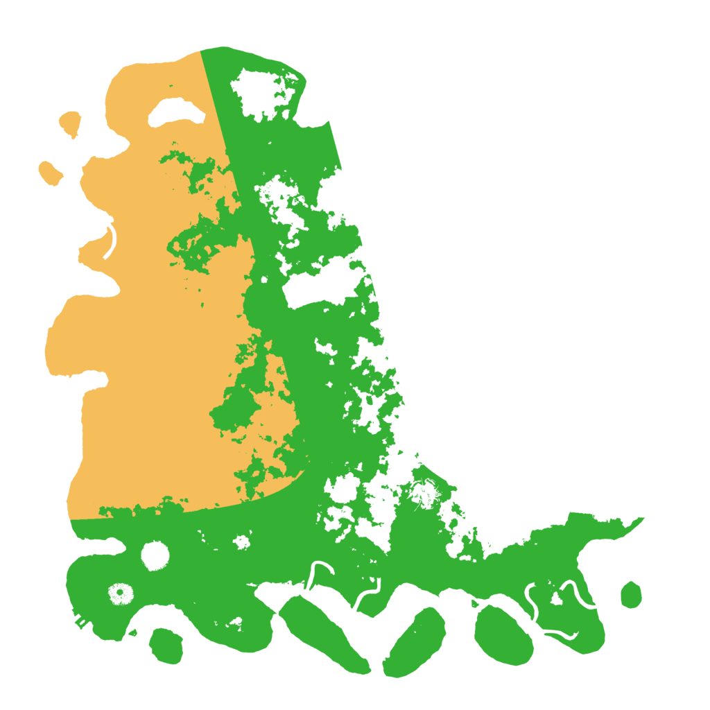 Biome Rust Map: Procedural Map, Size: 4500, Seed: 2222719