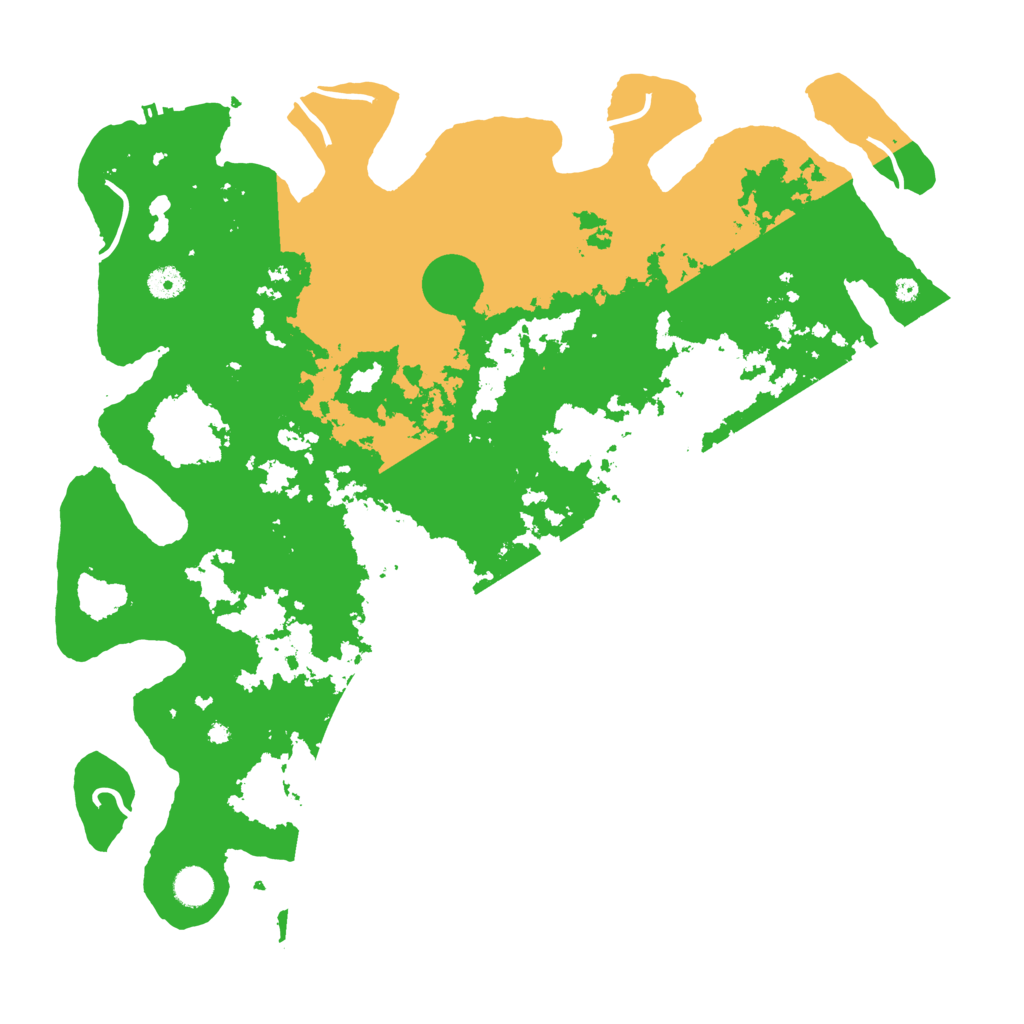 Biome Rust Map: Procedural Map, Size: 4500, Seed: 6184445