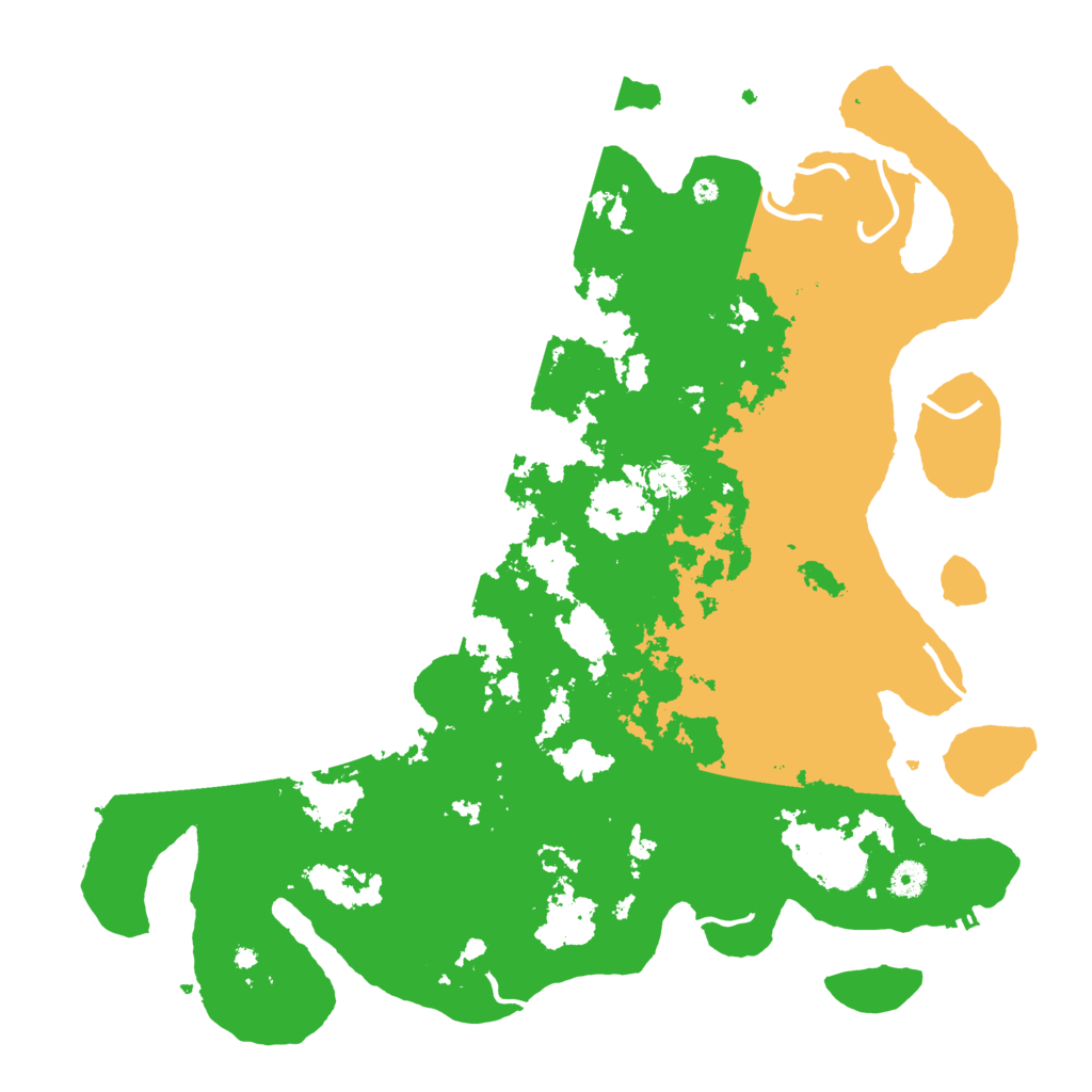 Biome Rust Map: Procedural Map, Size: 4500, Seed: 1458917