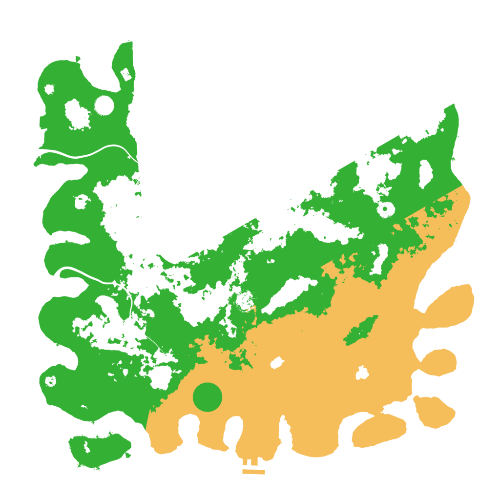 Biome Rust Map: Procedural Map, Size: 4500, Seed: 5672019