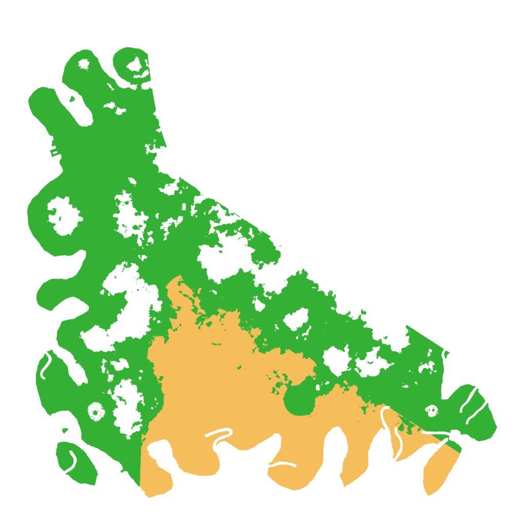 Biome Rust Map: Procedural Map, Size: 4500, Seed: 6102893