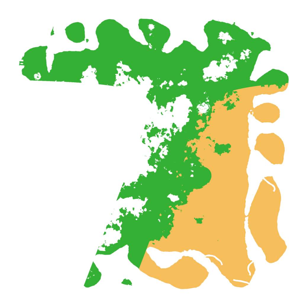 Biome Rust Map: Procedural Map, Size: 4500, Seed: 3821153