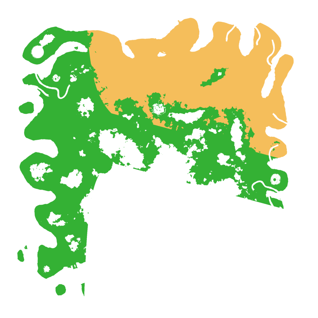 Biome Rust Map: Procedural Map, Size: 4500, Seed: 4547282