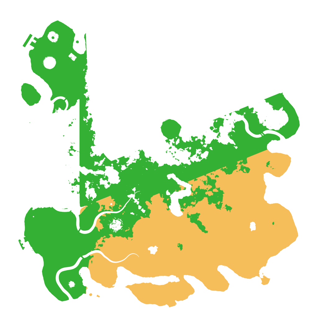 Biome Rust Map: Procedural Map, Size: 4500, Seed: 1697078