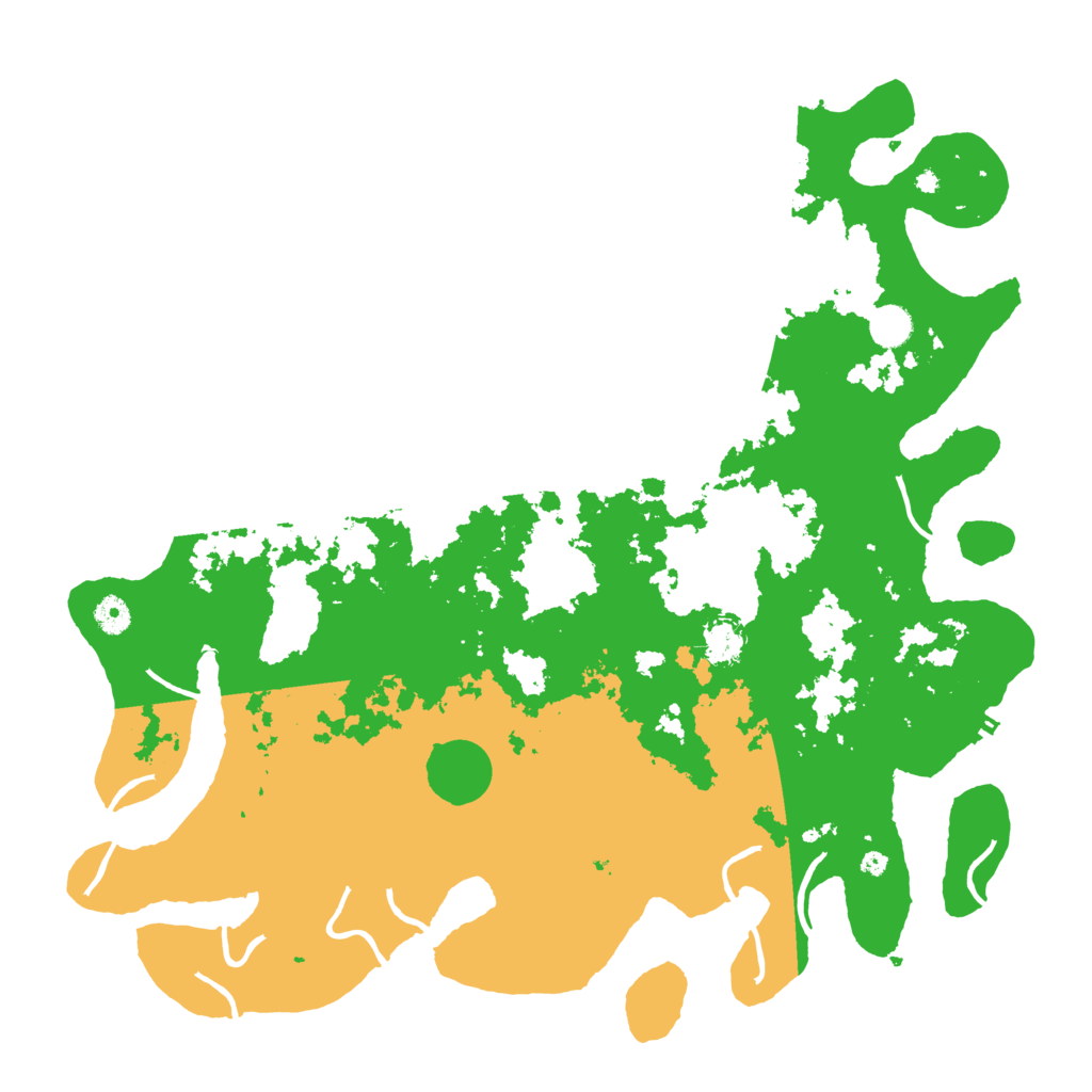 Biome Rust Map: Procedural Map, Size: 4500, Seed: 24813