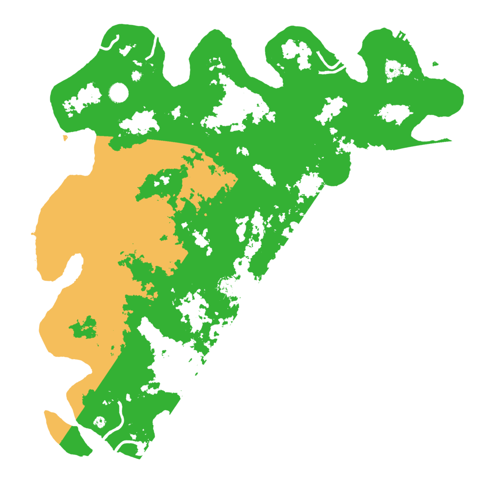 Biome Rust Map: Procedural Map, Size: 4500, Seed: 1562923