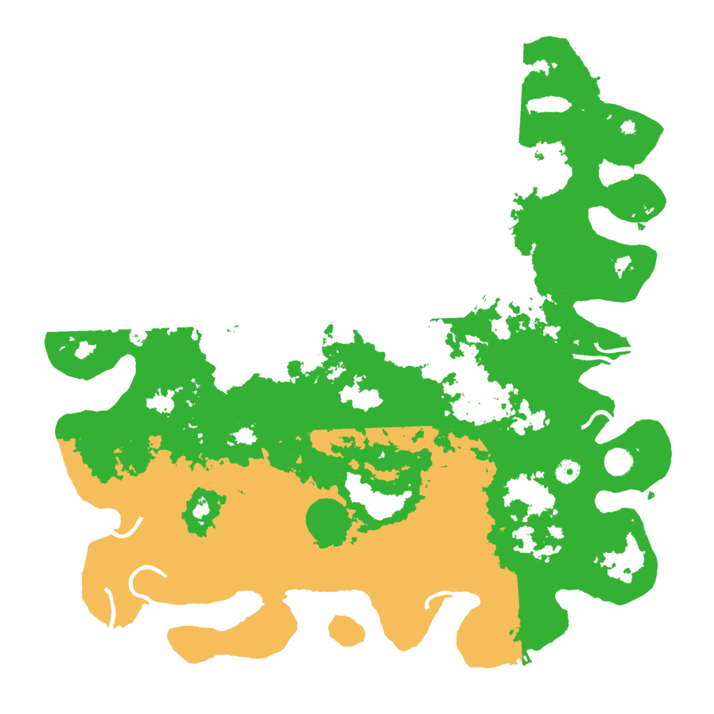 Biome Rust Map: Procedural Map, Size: 4500, Seed: 2645899