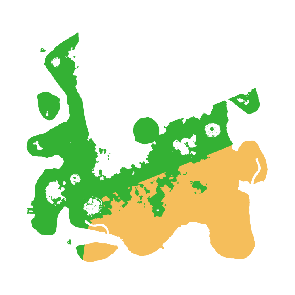 Biome Rust Map: Procedural Map, Size: 3000, Seed: 742221123