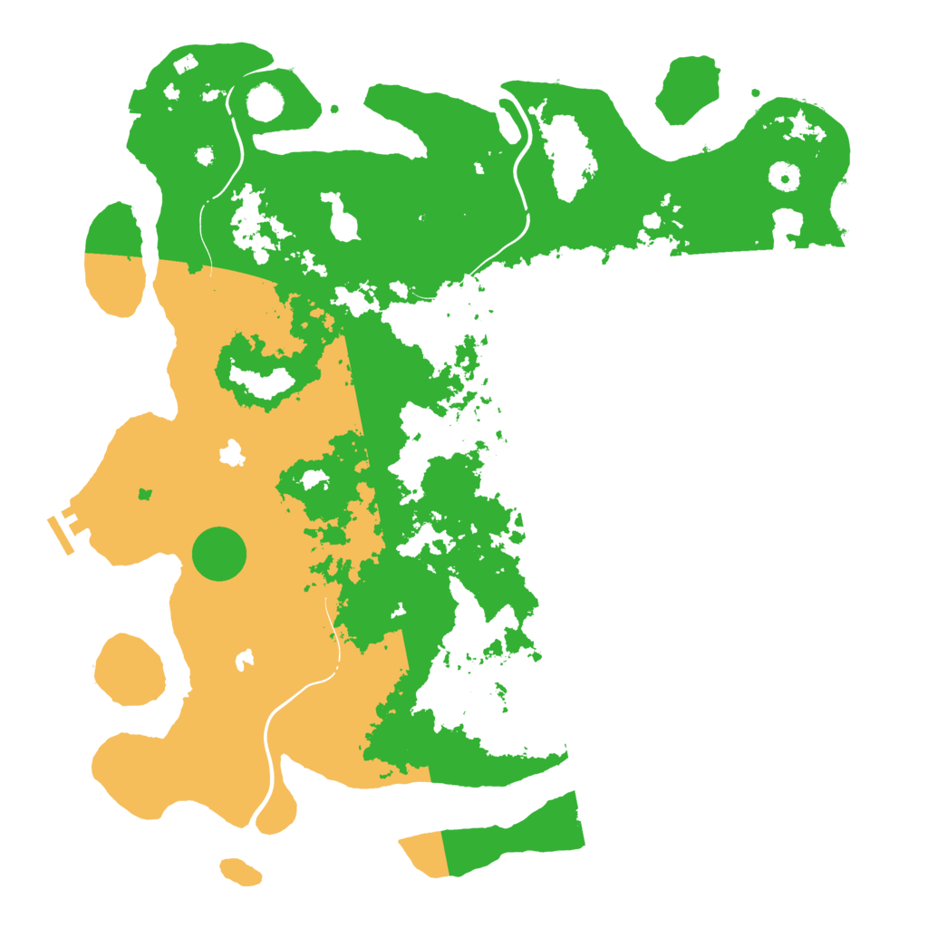 Biome Rust Map: Procedural Map, Size: 4500, Seed: 3202651